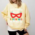 SPED Teacher Are Just Superheroes Disguise Special Education Comfort Colors Sweatshirt Butter SPED Teacher Are Just Superheroes Disguise Special Education Comfort Colors Sweatshirt Butter