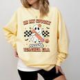 In My Spooky Math Teacher Era Groovy Retro Halloween Costume For Men Women Comfort Colors Sweatshirt Butter