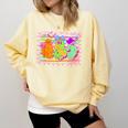 Spooky Teacher Halloween Ghost Fall Autumn Season Women Comfort Colors Sweatshirt Butter Spooky Teacher Halloween Ghost Fall Autumn Season Women Comfort Colors Sweatshirt Butter