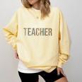 Substitute Teacher Supplies For Teachers Leopard For Men Women Comfort Colors Sweatshirt Butter Substitute Teacher Supplies For Teachers Leopard For Men Women Comfort Colors Sweatshirt Butter