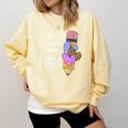 Being A Substitute Teacher Substitute Teaching Comfort Colors Sweatshirt Butter