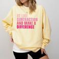 Be Like Subtraction And Make A Difference Math Teacher Comfort Colors Sweatshirt Butter