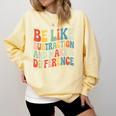 Be Like Subtraction And Make A Difference Math Teacher Women Comfort Colors Sweatshirt Butter Be Like Subtraction And Make A Difference Math Teacher Women Comfort Colors Sweatshirt Butter