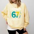 I Survived 67 Days Of School Teachers Students Meme Comfort Colors Sweatshirt Butter I Survived 67 Days Of School Teachers Students Meme Comfort Colors Sweatshirt Butter