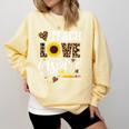 TEACH LOVE INSPIRE Teacher Sunflower Appreciation Comfort Colors Sweatshirt Butter TEACH LOVE INSPIRE Teacher Sunflower Appreciation Comfort Colors Sweatshirt Butter