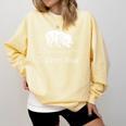 Teacher Bear For Educators Teacher Appreciation Comfort Colors Sweatshirt Butter