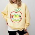 Teacher Celebrating 30 Years Of Teaching Students School Comfort Colors Sweatshirt Butter Teacher Celebrating 30 Years Of Teaching Students School Comfort Colors Sweatshirt Butter