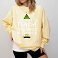Teacher Christmas Teaching Is My Favorite Comfort Colors Sweatshirt Butter Teacher Christmas Teaching Is My Favorite Comfort Colors Sweatshirt Butter