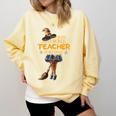 This Is My Teacher Costume Halloween Family Matching Group For Men Women Comfort Colors Sweatshirt Butter