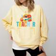 Teacher Definition Teaching School Teacher Men Women Comfort Colors Sweatshirt Butter