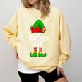 Teacher Elf Matching Family Christmas Women Men Comfort Colors Sweatshirt Butter Teacher Elf Matching Family Christmas Women Men Comfort Colors Sweatshirt Butter