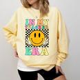 In My Teacher Era Retro Back To School Teacher Student Comfort Colors Sweatshirt Butter In My Teacher Era Retro Back To School Teacher Student Comfort Colors Sweatshirt Butter