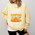 Teacher Halloween Pre-K Teacher Kindergarten Cutest Pumpkins Comfort Colors Sweatshirt Butter Teacher Halloween Pre-K Teacher Kindergarten Cutest Pumpkins Comfort Colors Sweatshirt Butter
