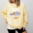 Teacher Library Read Book Club Piggie Elephant Pigeons Men Women Kids Comfort Colors Sweatshirt Butter Teacher Library Read Book Club Piggie Elephant Pigeons Men Women Kids Comfort Colors Sweatshirt Butter