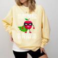 Teacher I Prefer The Term Educational Superhero Comfort Colors Sweatshirt Butter