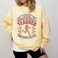 Teacher Who Runs Half Marathon Runner Running Lover Graphic Comfort Colors Sweatshirt Butter Teacher Who Runs Half Marathon Runner Running Lover Graphic Comfort Colors Sweatshirt Butter