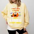 Being a Teacher Is Scary Enough Halloween Comfort Colors Sweatshirt Butter Being a Teacher Is Scary Enough Halloween Comfort Colors Sweatshirt Butter