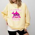Teacher Shark Female Teacher Comfort Colors Sweatshirt Butter