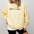 Teacher Specials The Best Part Of The Day Specials Squad Comfort Colors Sweatshirt Butter