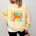 My Teacher Survived 100 Days Of Me 100th Day Of School Kids Comfort Colors Sweatshirt Butter My Teacher Survived 100 Days Of Me 100th Day Of School Kids Comfort Colors Sweatshirt Butter