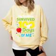 My Teacher Survived 100 Days Of Me Comfort Colors Sweatshirt Butter My Teacher Survived 100 Days Of Me Comfort Colors Sweatshirt Butter