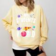 Teacher Tee My Students Are Out Of This World Space Comfort Colors Sweatshirt Butter