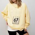 Teachers 67 Meme Comfort Colors Sweatshirt Butter Teachers 67 Meme Comfort Colors Sweatshirt Butter