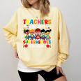 Teachers Are Just Superheroes In Disguise Back To School Comfort Colors Sweatshirt Butter