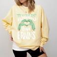 Teachers Love Brains Halloween Costume Trick Treat Zombie Comfort Colors Sweatshirt Butter Teachers Love Brains Halloween Costume Trick Treat Zombie Comfort Colors Sweatshirt Butter