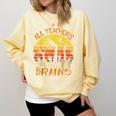All Teachers Love Brains Shirt Halloween Teachers Comfort Colors Sweatshirt Butter All Teachers Love Brains Shirt Halloween Teachers Comfort Colors Sweatshirt Butter