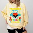 Teachers Are Superheroes – Fun Appreciation Comfort Colors Sweatshirt Butter Teachers Are Superheroes – Fun Appreciation Comfort Colors Sweatshirt Butter