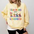 Teaching Future Leaders Otter Back To School Teacher Comfort Colors Sweatshirt Butter Teaching Future Leaders Otter Back To School Teacher Comfort Colors Sweatshirt Butter
