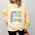 Teaching Music Is My Superpower Music Teacher For Men Women Kids Comfort Colors Sweatshirt Butter Teaching Music Is My Superpower Music Teacher For Men Women Kids Comfort Colors Sweatshirt Butter