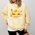 Teaching Is My Superpower Retro Comic Teacher Comfort Colors Sweatshirt Butter Teaching Is My Superpower Retro Comic Teacher Comfort Colors Sweatshirt Butter