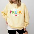 Team Pre-K Shirt PreSchool Teacher Student Back To School Comfort Colors Sweatshirt Butter Team Pre-K Shirt PreSchool Teacher Student Back To School Comfort Colors Sweatshirt Butter