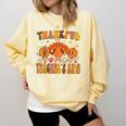 Thankful Teacher's Aide Thanksgiving Autumn Fall Women Men Comfort Colors Sweatshirt Butter Thankful Teacher's Aide Thanksgiving Autumn Fall Women Men Comfort Colors Sweatshirt Butter