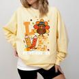 Thanksgiving Love Kindergarten Teacher Turkey Autumn Fall Comfort Colors Sweatshirt Butter Thanksgiving Love Kindergarten Teacher Turkey Autumn Fall Comfort Colors Sweatshirt Butter