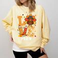 Thanksgiving Love Pre-K Teacher Turkey Autumn Fall For Men Women Girls Kids Comfort Colors Sweatshirt Butter