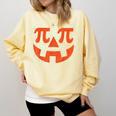 Thanksgiving Math Teacher Pumpkin Pi Pie Math Costume Comfort Colors Sweatshirt Butter