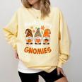 Thanksgiving Shirts For Women With My Gnomies Teachers Gnome Comfort Colors Sweatshirt Butter