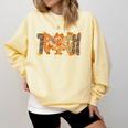 Thanksgiving Turkey Teach Thankful Teacher Girly Bow Women Comfort Colors Sweatshirt Butter Thanksgiving Turkey Teach Thankful Teacher Girly Bow Women Comfort Colors Sweatshirt Butter