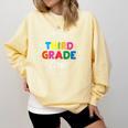Third Grade Crew First Day Of School 3rd Grade Teacher Comfort Colors Sweatshirt Butter Third Grade Crew First Day Of School 3rd Grade Teacher Comfort Colors Sweatshirt Butter
