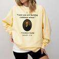 Thomas Paine Common Sense USA History Teacher Student Comfort Colors Sweatshirt Butter Thomas Paine Common Sense USA History Teacher Student Comfort Colors Sweatshirt Butter
