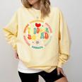 Toddler Squad Pre-K Teacher Pre School Back To School Comfort Colors Sweatshirt Butter