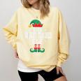 The Toddler Teacher Elf Christmas Matching Family Comfort Colors Sweatshirt Butter The Toddler Teacher Elf Christmas Matching Family Comfort Colors Sweatshirt Butter