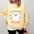 History Teacher Halloween History Class School For Men Women Kids Comfort Colors Sweatshirt Butter