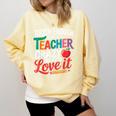 Tough Enough To Be A Teacher Crazy Enough To Love It Comfort Colors Sweatshirt Butter Tough Enough To Be A Teacher Crazy Enough To Love It Comfort Colors Sweatshirt Butter