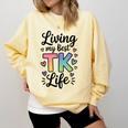 Transitional Kindergarten TK Teacher Comfort Colors Sweatshirt Butter Transitional Kindergarten TK Teacher Comfort Colors Sweatshirt Butter