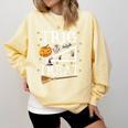 Trig Or Treat Shirt Halloween Math Teacher School College Men Women Kids Comfort Colors Sweatshirt Butter