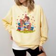 Turkey Reading Books Fall Season Thanksgiving Teacher Book Comfort Colors Sweatshirt Butter Turkey Reading Books Fall Season Thanksgiving Teacher Book Comfort Colors Sweatshirt Butter